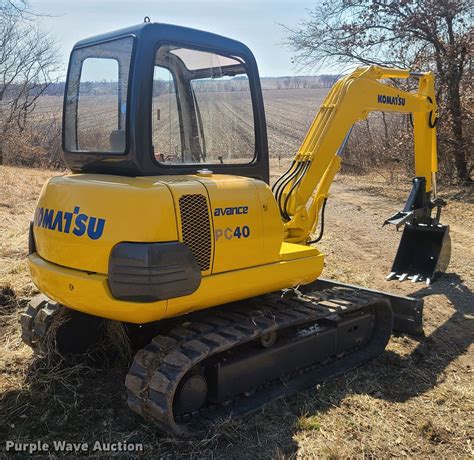 how to start a komatsu pc 40 mini excavator|pc40 excavator specs.